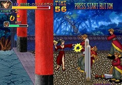 une photo d'Ã©cran de Gaia Crusaders sur Arcade